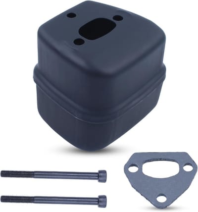 Uitlaat demper pakking kit geschikt voor Husqvarna 36 41 136 137 141 142 kettingzaag - geluiddemper stille blok #530069415