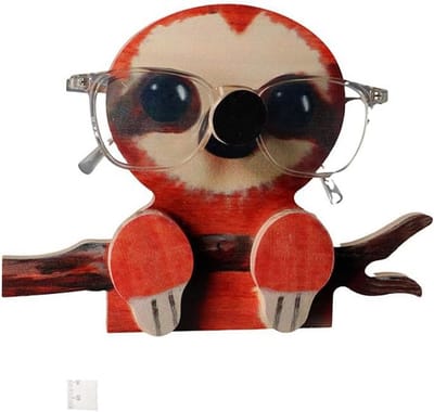 Houten Brilhouder Standaard - Schattig Dierenfiguur voor Brillen en Zonnebrillen