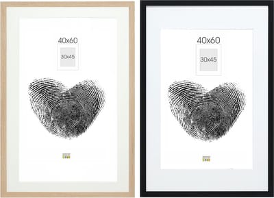 Deknudt Frames fotowand S66KMP 8 - 2 fotokaders - foto 30x45/40x60 cm