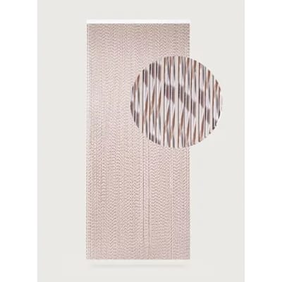DEGOR - deurgordijn - vliegengordijn - Yris - bruin/transparant - 90x210 cm