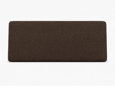 Palletkussen Rugkussen 120x40 cm Bruin Linnenlook - Paletkussen voor Palletbank - UV Waterafstotend - Afneembare Hoes