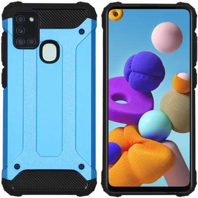 imoshion Rugged Xtreme Backcover voor de Samsung Galaxy A21s - Lichtblauw