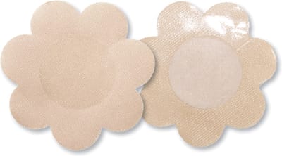 MAGIC Bodyfashion Secret Covers 6 Paar Tepelbedekkers Latte Dames - Maat S/M