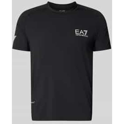 Emporio Armani EMPORIO ARMANI EA7 Tennis Kleding TENNIS PRO M T-shirt CC PA ST 8NPT22 ZWART S Heren 1200 black