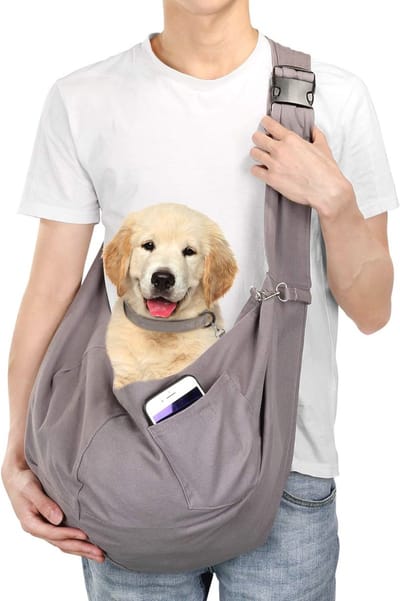 WNHB® Hondentas Kleine Hond Kat Draagtas tot 15 kg - Verstelbaar en Ademend voor Wandelen en Reizen