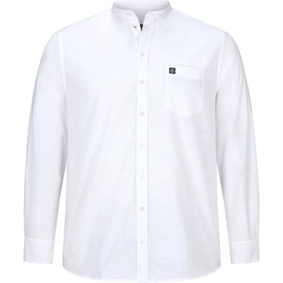Jan Vanderstorm herren Null - 43/44 - wit - Plus Size