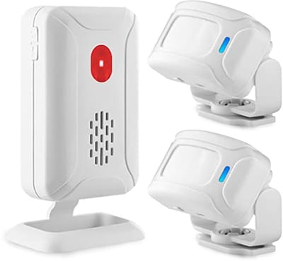 Bewegingssensor met 41 Melodieën en 4 Kleuren LED-indicator voor Huisingangen en Winkels