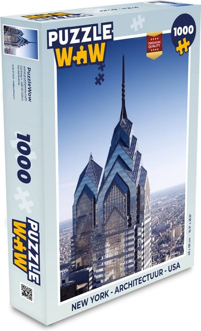 Puzzel New York - Architectuur - USA - Legpuzzel - Puzzel 1000 stukjes volwassenen