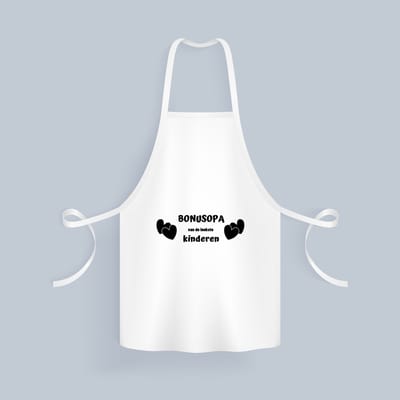 Akyol - bonusopa van de leukste kinderen Keukenschort - Opa - de leukste opa - verjaardag - cadeautje voor opa - kado - geschenk - 82 bij 71 cm