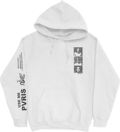 PVRIS - Use Me Copyright Hoodie/trui - XL - Wit