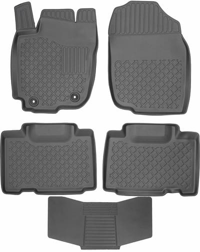 ARISTAR Guardliner - Toyota Rav4 IV 2013-2018 - Vloermatten Set - Zwart - Met Osłona