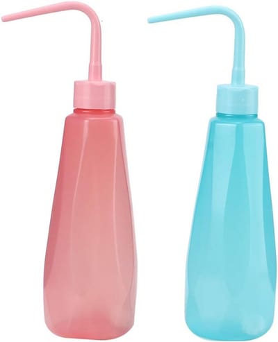 2x Mini Gieter Set met Smalle Tuit voor Binnenplanten en Vetplanten - 480 ml Waterfles