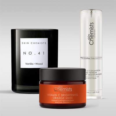 skinChemists Cadeauset voor een avondje ontspanning en stressvermindering