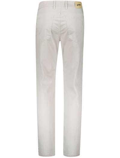 Gardeur Broek Bill Fine Pattern Cotton Comfort Stretch Soft Wash-out Effects Licht Beige / male