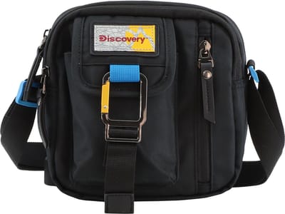 Discovery Icon | Schoudertas / Crossbody tas - Zwart | D00713 - Zwart