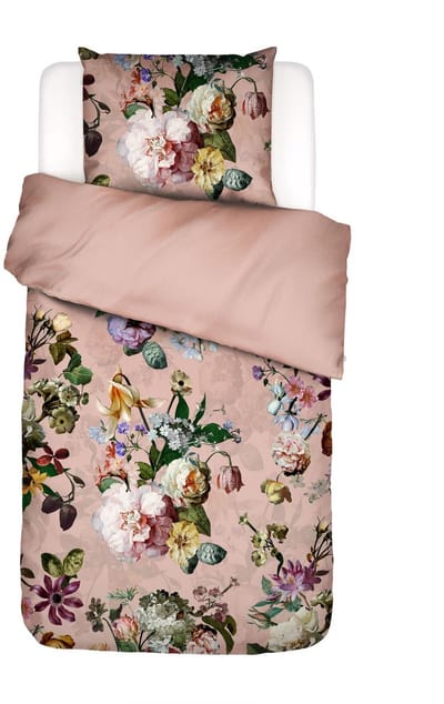 Essenza Fleur Dekbedovertrek Evening rose - Eenpersoons – 140x200/220 cm