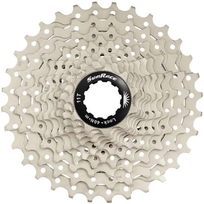 Cassette 9-speed Sunrace CSR91 11-28T - Zilver