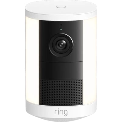 Ring Spotlight Camera op batterij (nieuwste generatie) - Wit - 2k video