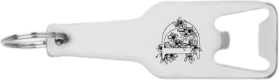 Akyol - letter d flesopener - Alfabet - als je naam begint met de letter d - leuk cadeau voor iemand met de letter d - 105 x 25mm