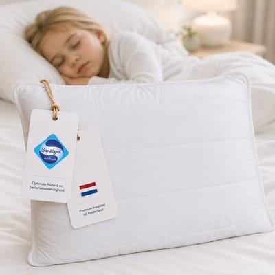 Peuterkussen Mimi 40x60 cm - Luxe uitvoering - Katoen - Dikke Gewatteerde Tijk -