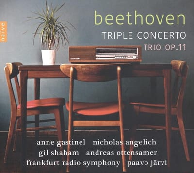 Anne Gastinel, Nicholas Angelich, Gil Shaham, Andreas Ottensamer, hr-Sinfonieorchester, Paavo Järvi - Beethoven: Triple Concerto, Trio Op. 11 (CD)