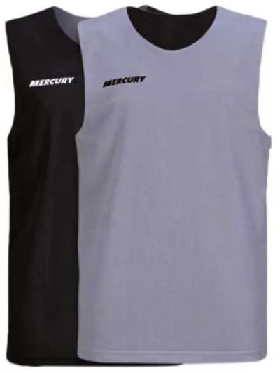 Mercury Equipment Texas Reversible Mouwloos T-shirt Grijs 4XL Man