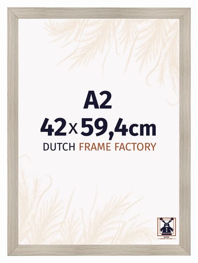 Fotolijst A2 42x59,4 cm - MDF - Eiken Licht - Praag