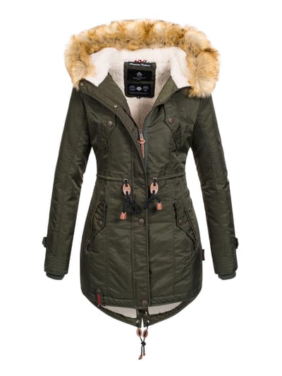 Navahoo Dames Winterjas B399 – Warm, Waterafstotend & Met Afneembare Bontkraag