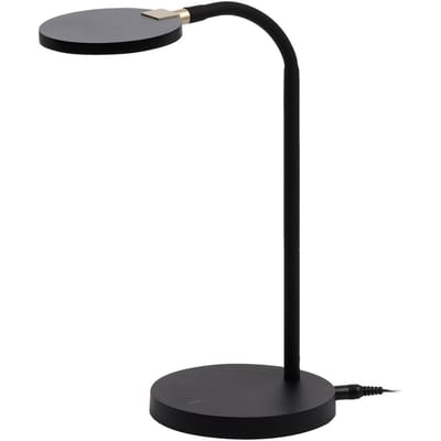 Aluminor Declic tafellamp dimbaar CCT flexibele arm zwart