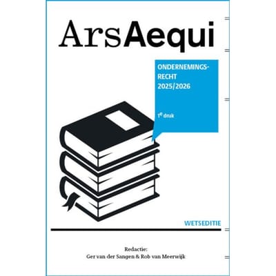 Ondernemingsrecht / 2025/2026 - Ars Aequi Wetseditie