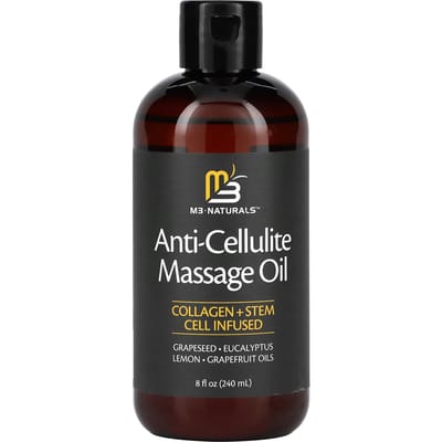 M3 Naturals, Anti-Cellulite Massage Oil, 8 fl oz (240 ml)