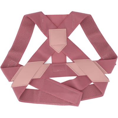 Houdingbanden Verstelbare Kyfose Houding Corrector Rugsteun voor Rug Rechttrekker Postpartum S(for 2-4kg) rood
