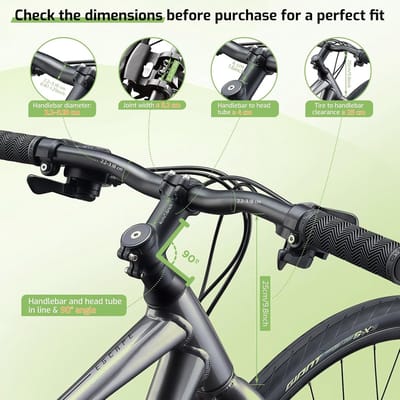 Thijox - Voorste Fietsmand voor Honden - Afneembare Fietsstuurmand van Aluminiumlegering - Vouwbare Fietstas voor Mountainbike, Winkelen, Picknick, Kl