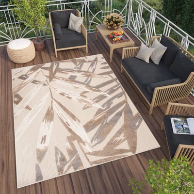 Tapiso Patio Indoor Tapijt Buitenkleed Tuintapijt Outdoor Buiten Vloerkleed Maat- 80x150