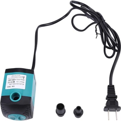 Ultra Stille Dompelwaterpomp Visvijver Aquariumtank Fontein 15w black