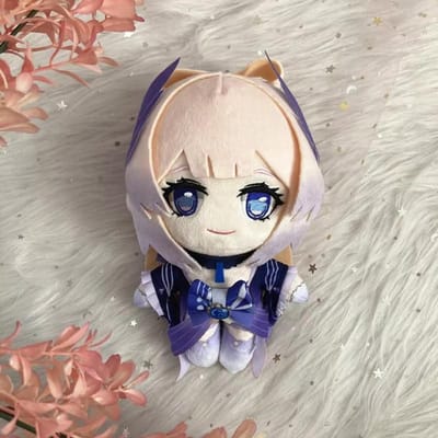 20 cm Anime Genshin Impact Sangonomiya Kokomi Peluches Kawaii Oreiller Peluche Jouet Cadeau d'Anniversaire pour Enfants 20cm gray