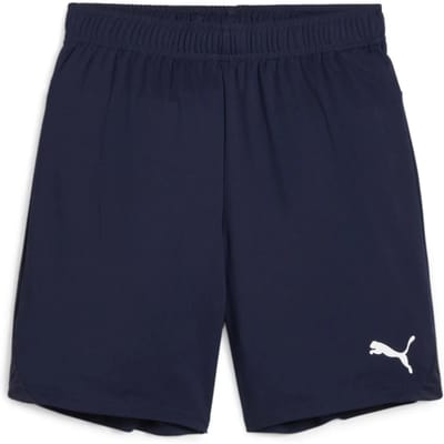PUMA teamGOAL Shorts Jr Unisex Sportbroek - PUMA Navy-PUMA White