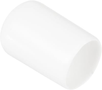 Rubberen Eindkappen - Beschermkapjes PVC - Meubels Beschermen - Zachte Elastische Grip - 25 Stuks 125 mm - Wit