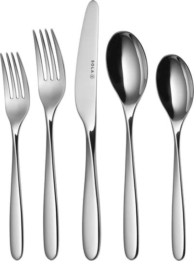 Sola Twist Bestekset 6 persoons - 50 delig - Edelstaal 18/10