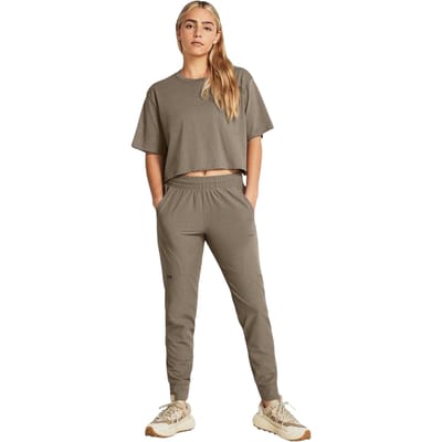 Under Armour Onstuitbare sportbroek voor dames (Bruin)