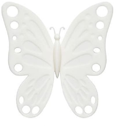 Balvi Sieradenhouder Volare Dames 8 X 7 Cm Abs Wit 6-delig