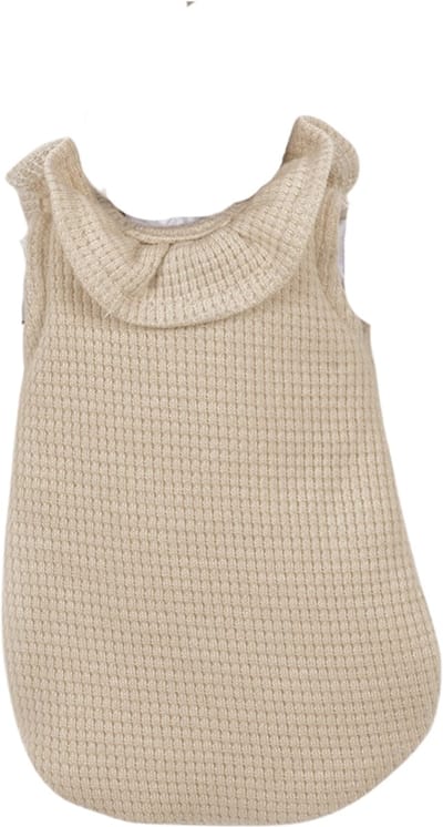 Minikane Poppenslaapzak Beige 17 cm