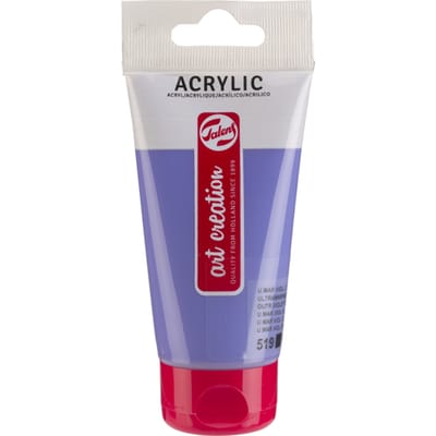 Tube de peinture acrylique Art Creation Talens 75ml Violet outremer clair violet