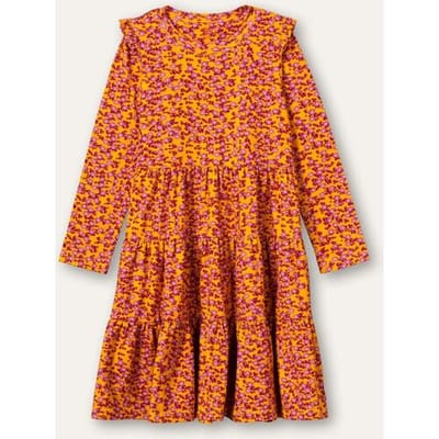 Oilily Djoni Jurk- maat92/2T Olive Oil
