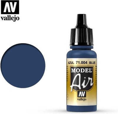 Vallejo Hobbyverf Acrylverf - 71004 Model Air Blue - Acryl Verf flesje - 17 ml