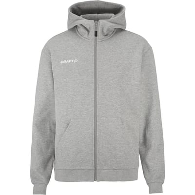 Craft Community 2.0 Logo Sweater Met Rits Heren - Lichtgrijs Gemeleerd | Maat: M