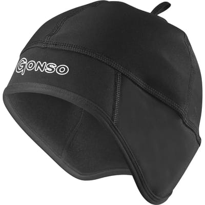 Gonso Thermische helmmuts, black Maat S/M