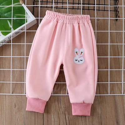 Kinderkleding Meisjes Jongens Casual Broeken Lente Kinderjoggingbroek Losse Broeken 100 roze