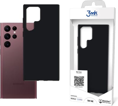 Samsung Galaxy S22 Ultra 5G - 3mk Matt Case black