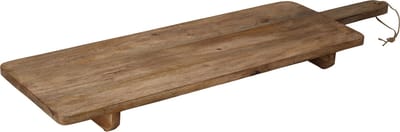 Serveerplank - Borrelplank XXL - 100CM lang - Mango hout - Extra stevig